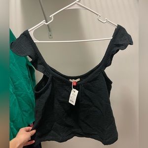 Marine Layer Jude Flutter Sleeve Tank